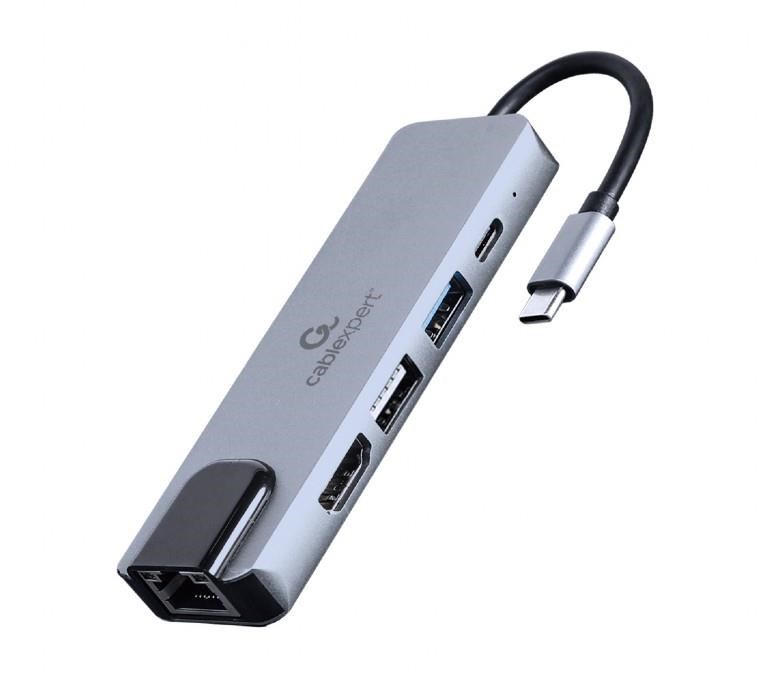 Gembird A-CM-COMBO5-04 laptop dock/port replicator Wired