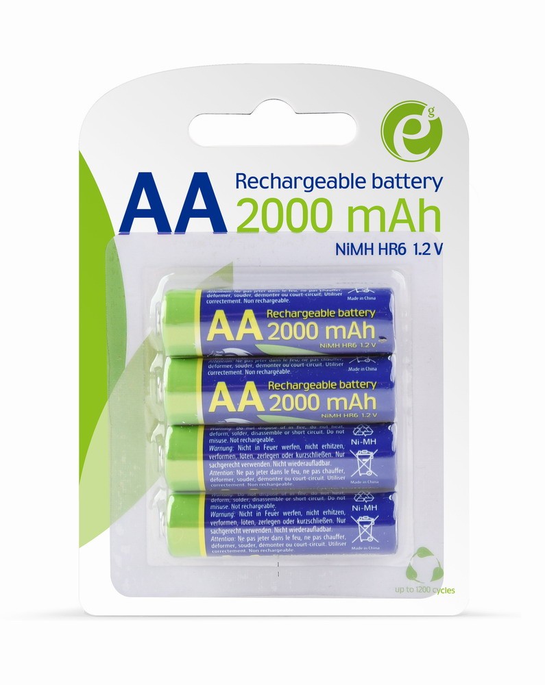 Gembird   akumulator AA (4pcs) 2000mAh |