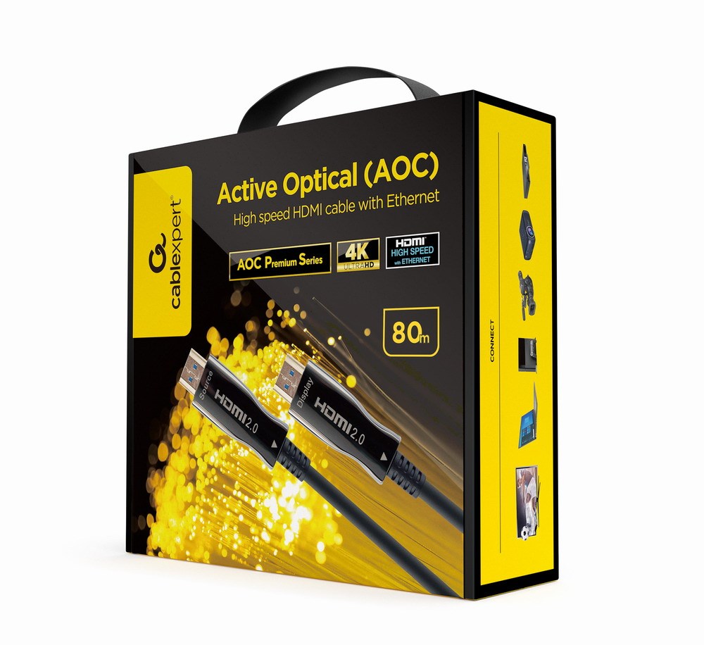 Gembird  Cable AOC High Speed HDMI