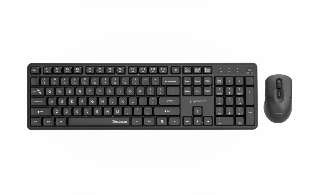 Gembird  KBS-WMS-01 Silent key Pro Business