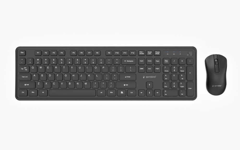 Gembird  KBS-WPS-01 Slim Pro Business wireless