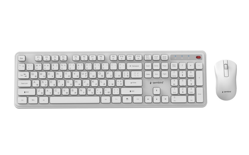 Gembird  KBS-WPS-01 Slim Pro Business wireless