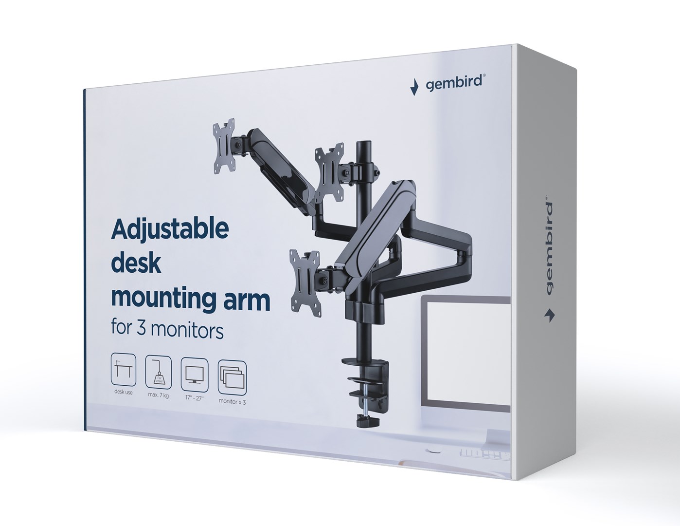 Gembird MA-DA3-01 monitor mount / stand