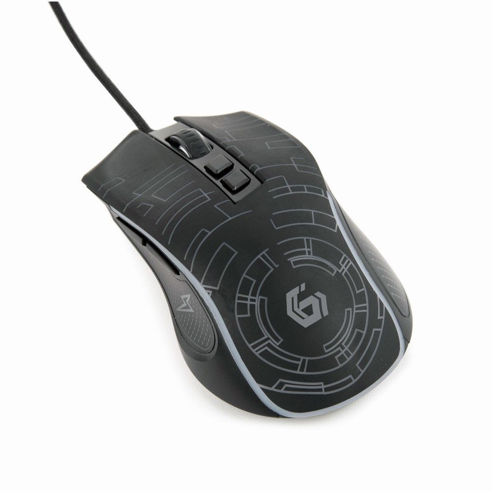 Gembird MUSG-RGB-01 mouse Right-hand USB Type-A
