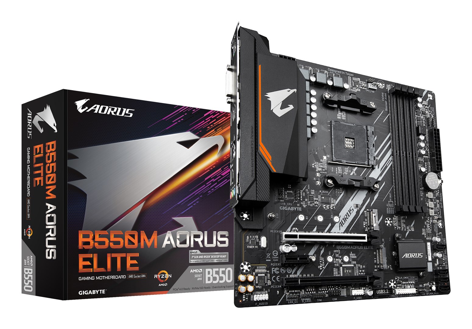 GIGABYTE  B550M AORUS ELITE Socket AM4