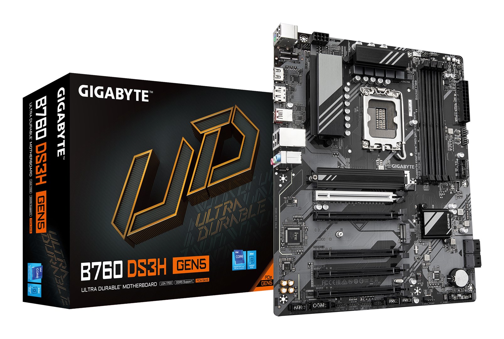 GIGABYTE B760 DS3H GEN5 Motherboard -