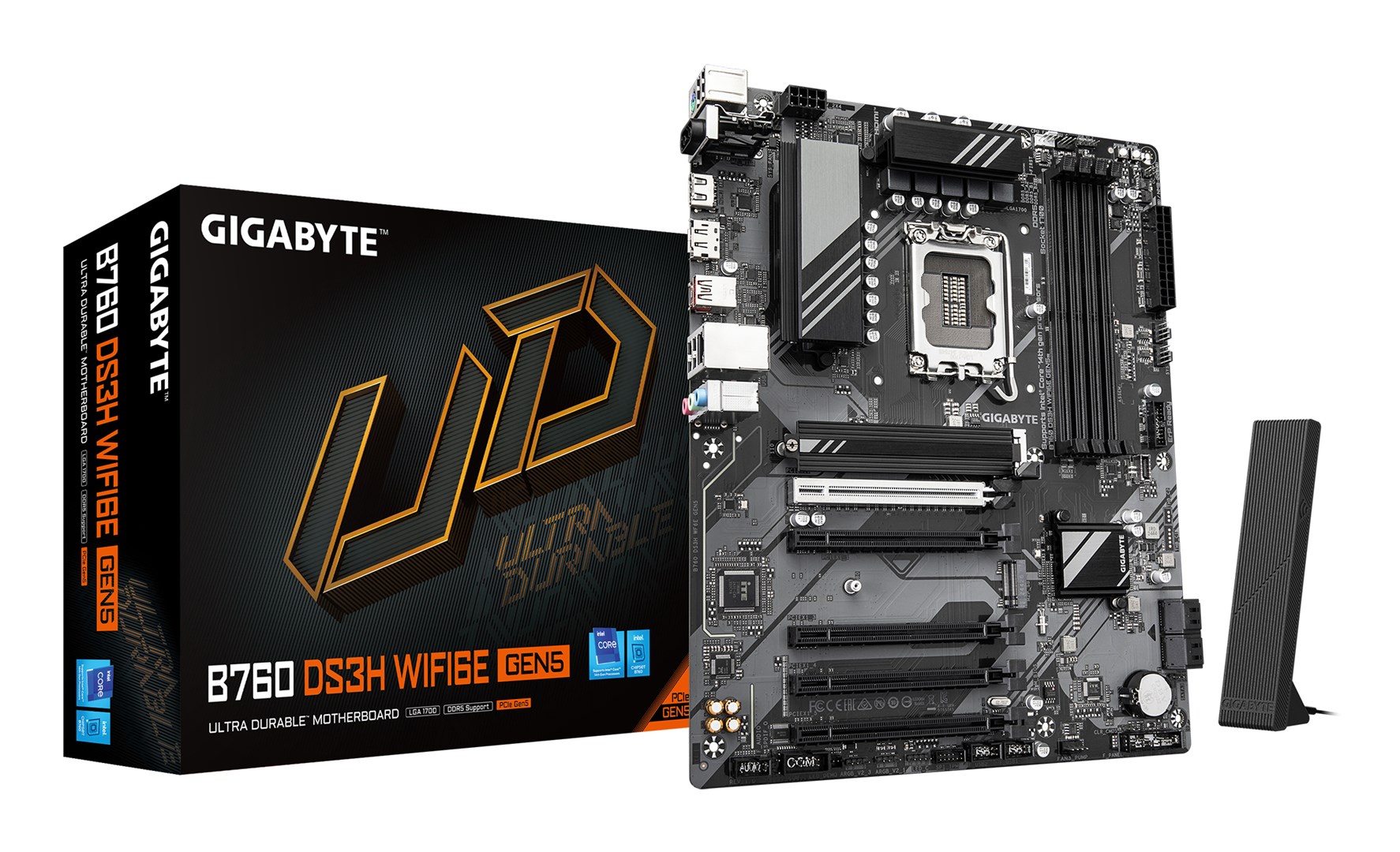 GIGABYTE B760 DS3H WIFI6E GEN5 Motherboard
