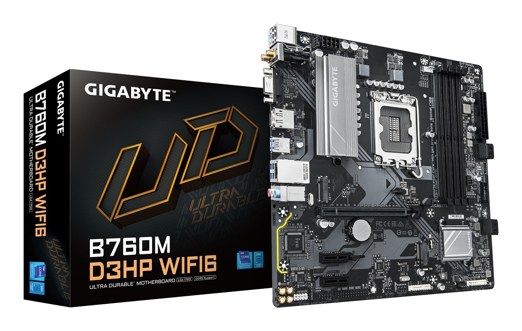 GIGABYTE  Motherboard B760M D3HP WIFI6 mATX
