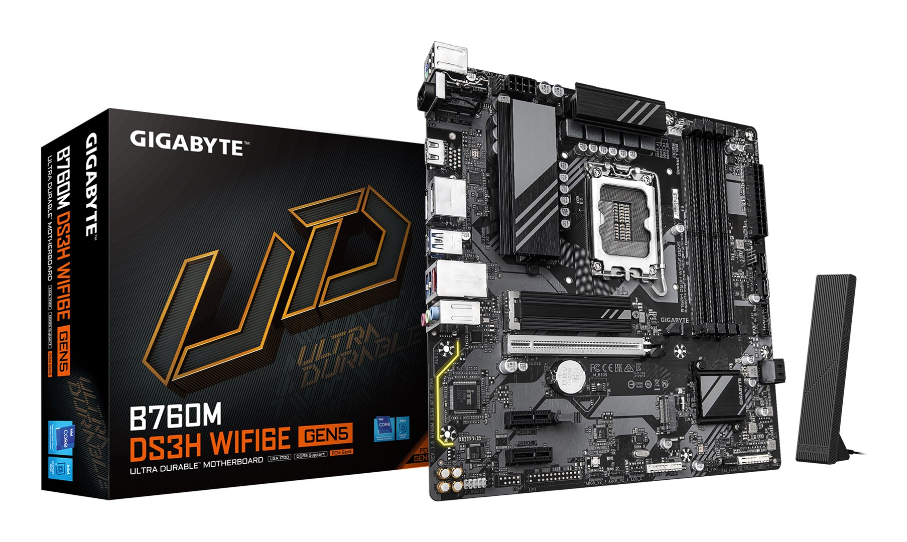 GIGABYTE B760M DS3H WIFI6E GEN5 Motherboard