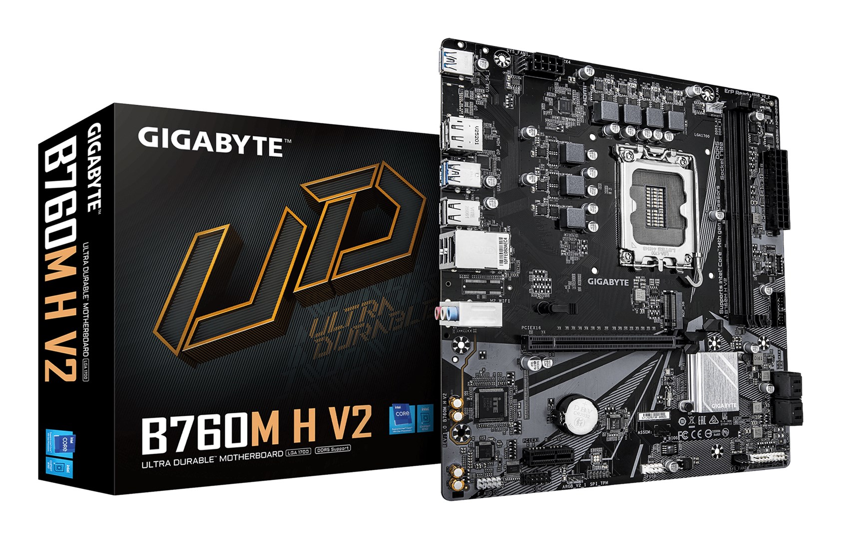 GIGABYTE  B760M H V2 Motherboard -
