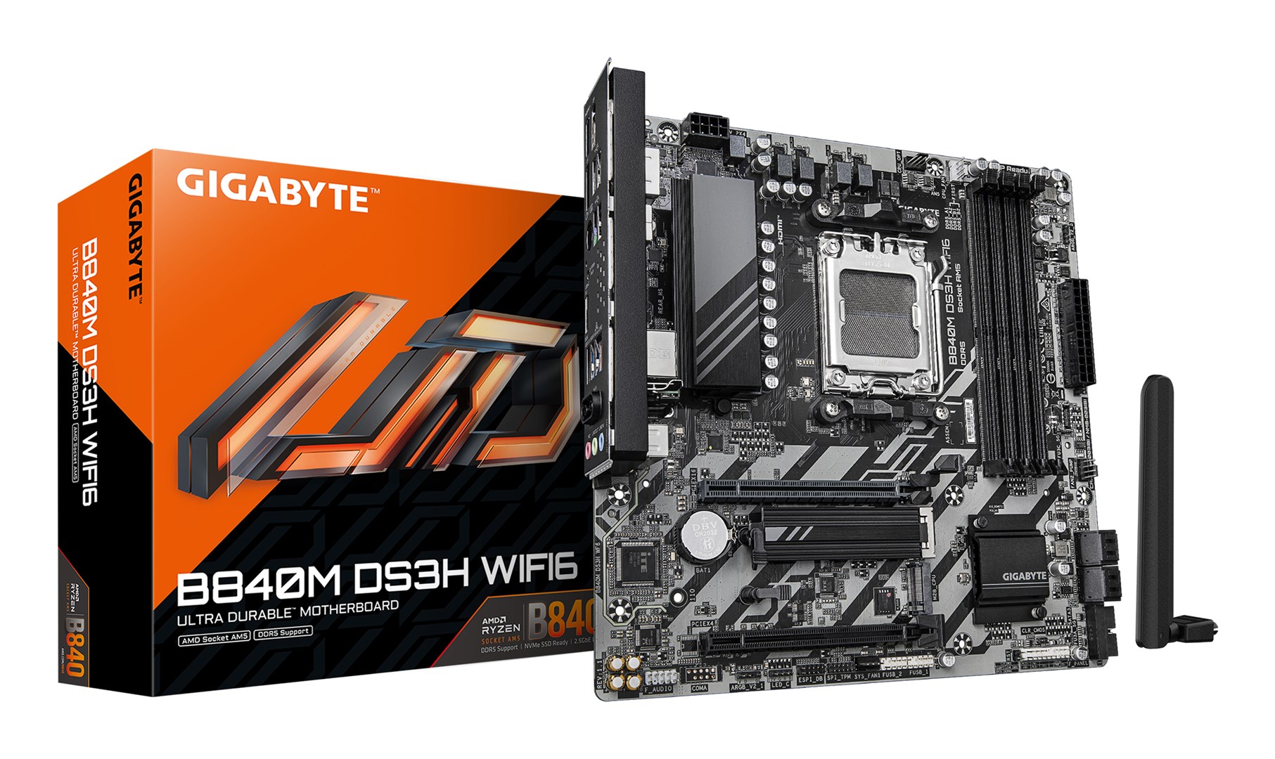 GIGABYTE  B840M DS3H WIFI6 Motherboard -