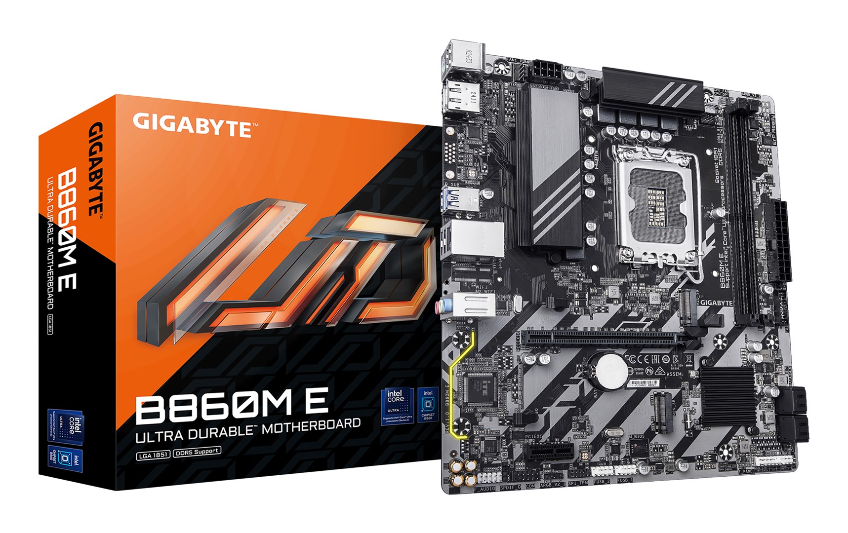 GIGABYTE  B860M E Motherboard - Intel