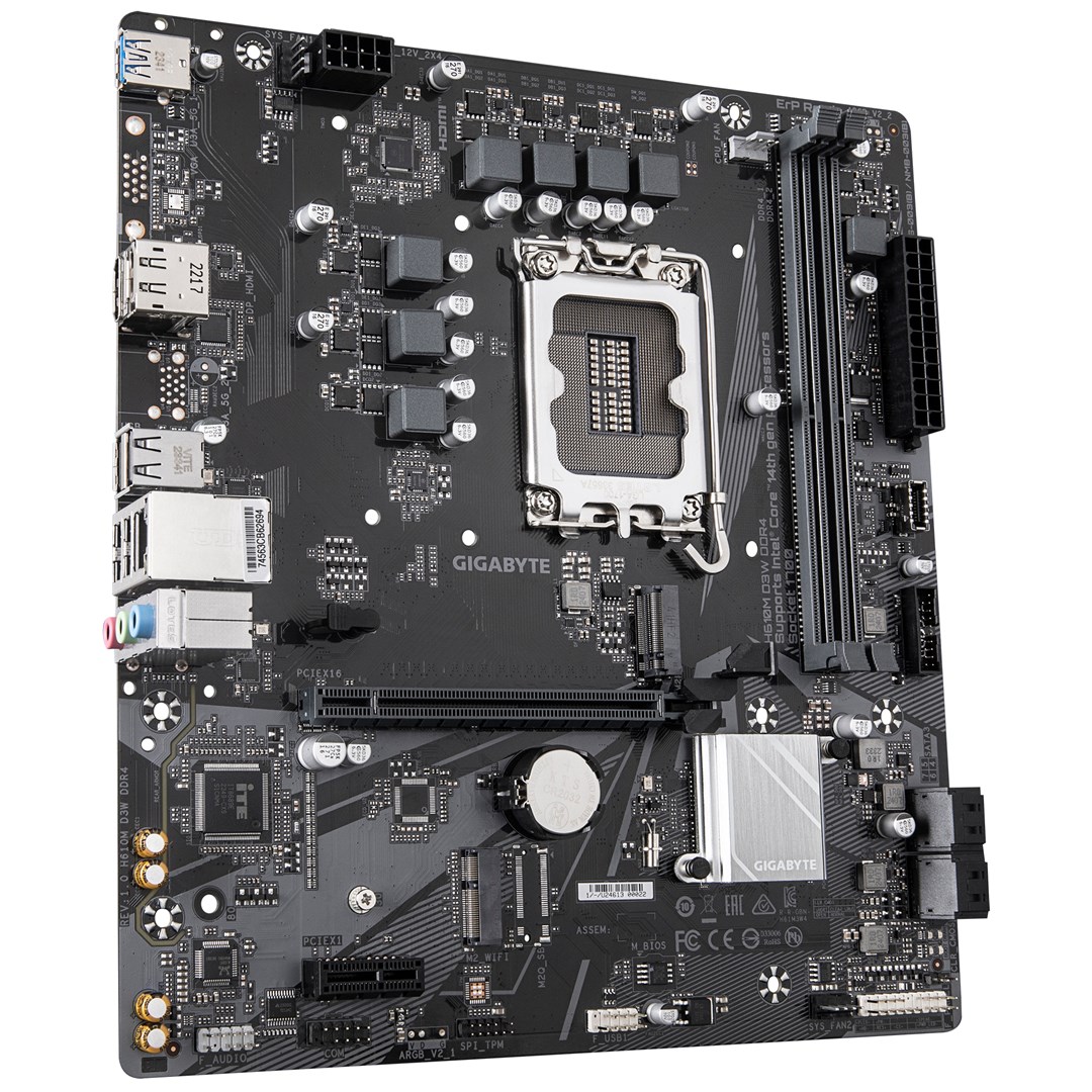 GIGABYTE  H610M D3W DDR4 Motherboard -