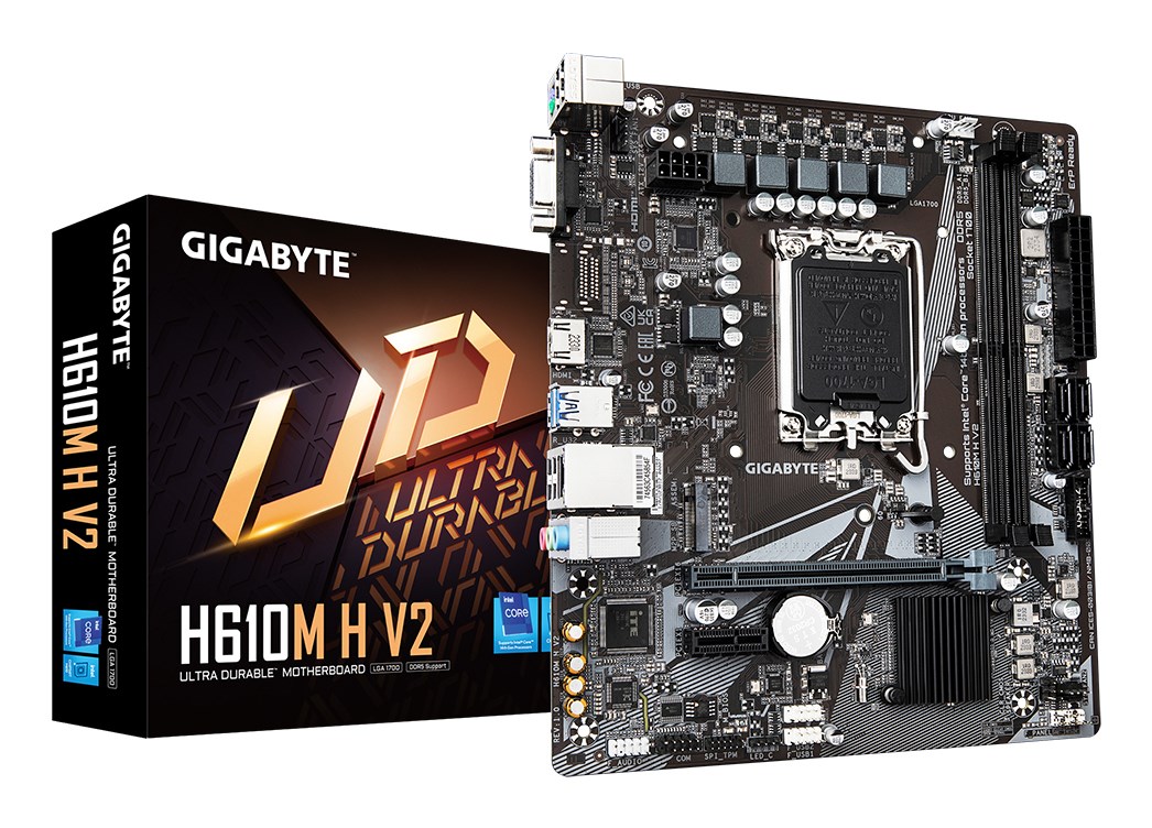 GIGABYTE  H610M H V2 DDR5 Motherboard