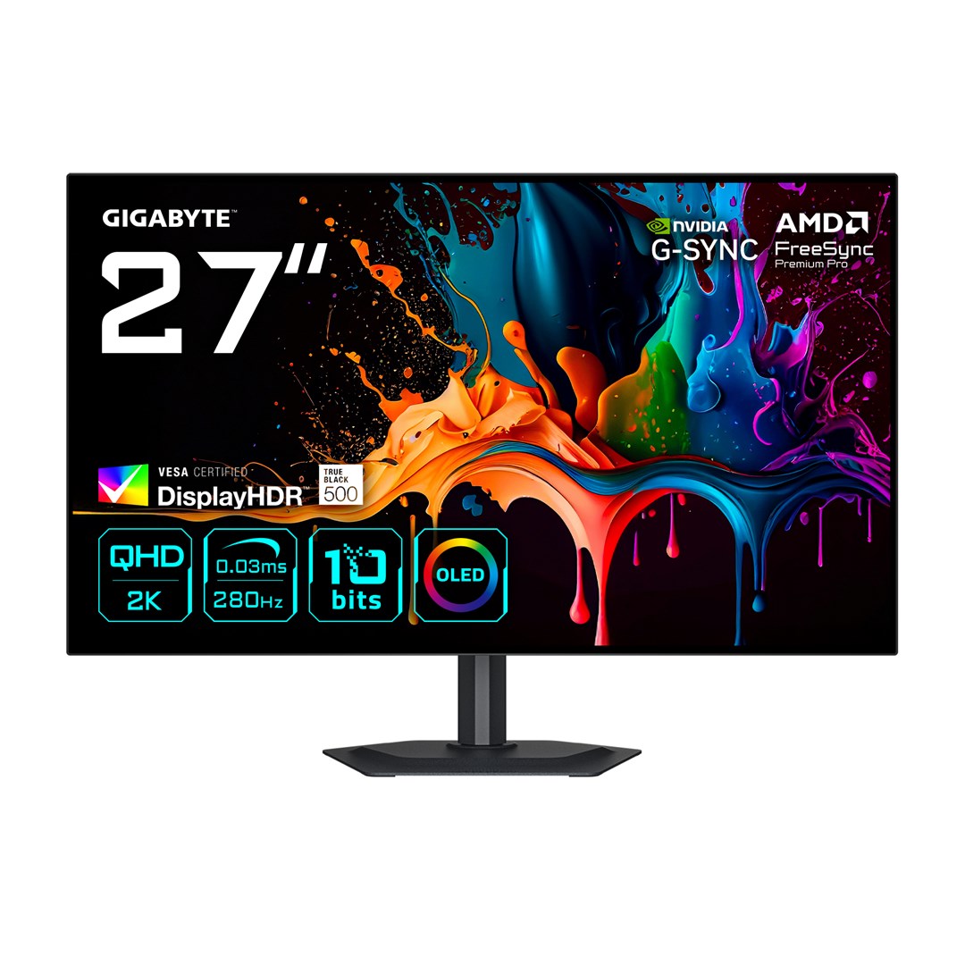 GIGABYTE MO27Q28G 27" OLED QHD Gaming