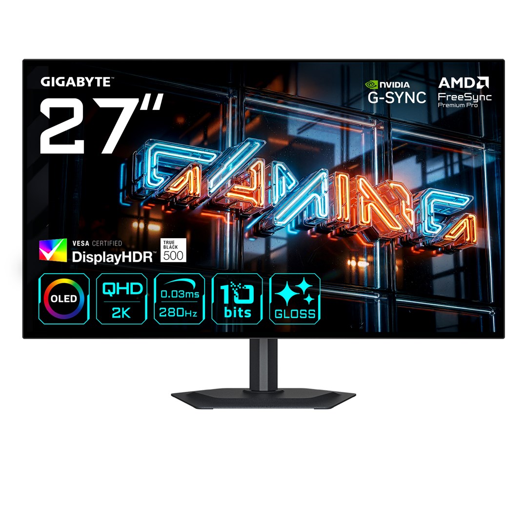 GIGABYTE  MO27Q28GR 27" Glossy WOLED QHD