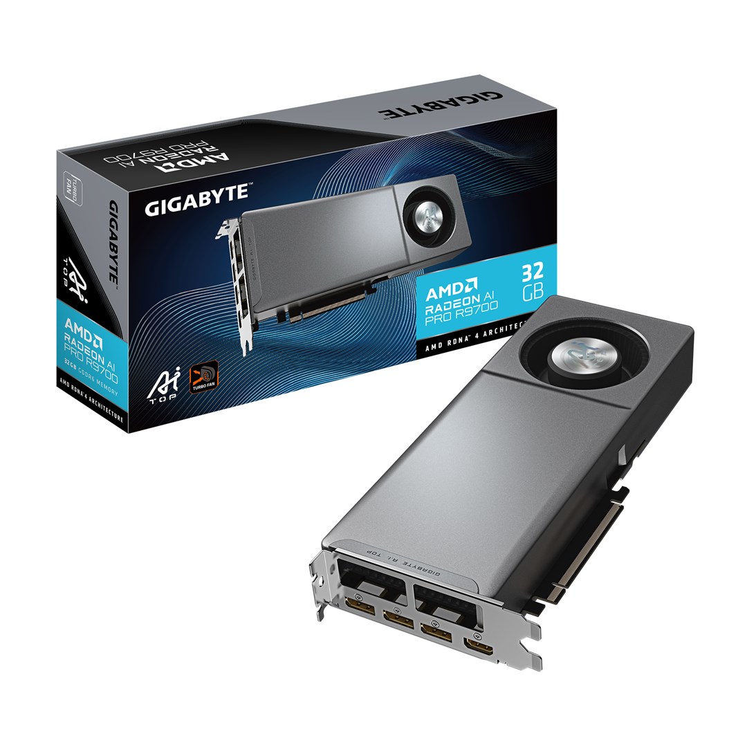 GIGABYTE Radeon AI PRO R9700 AI