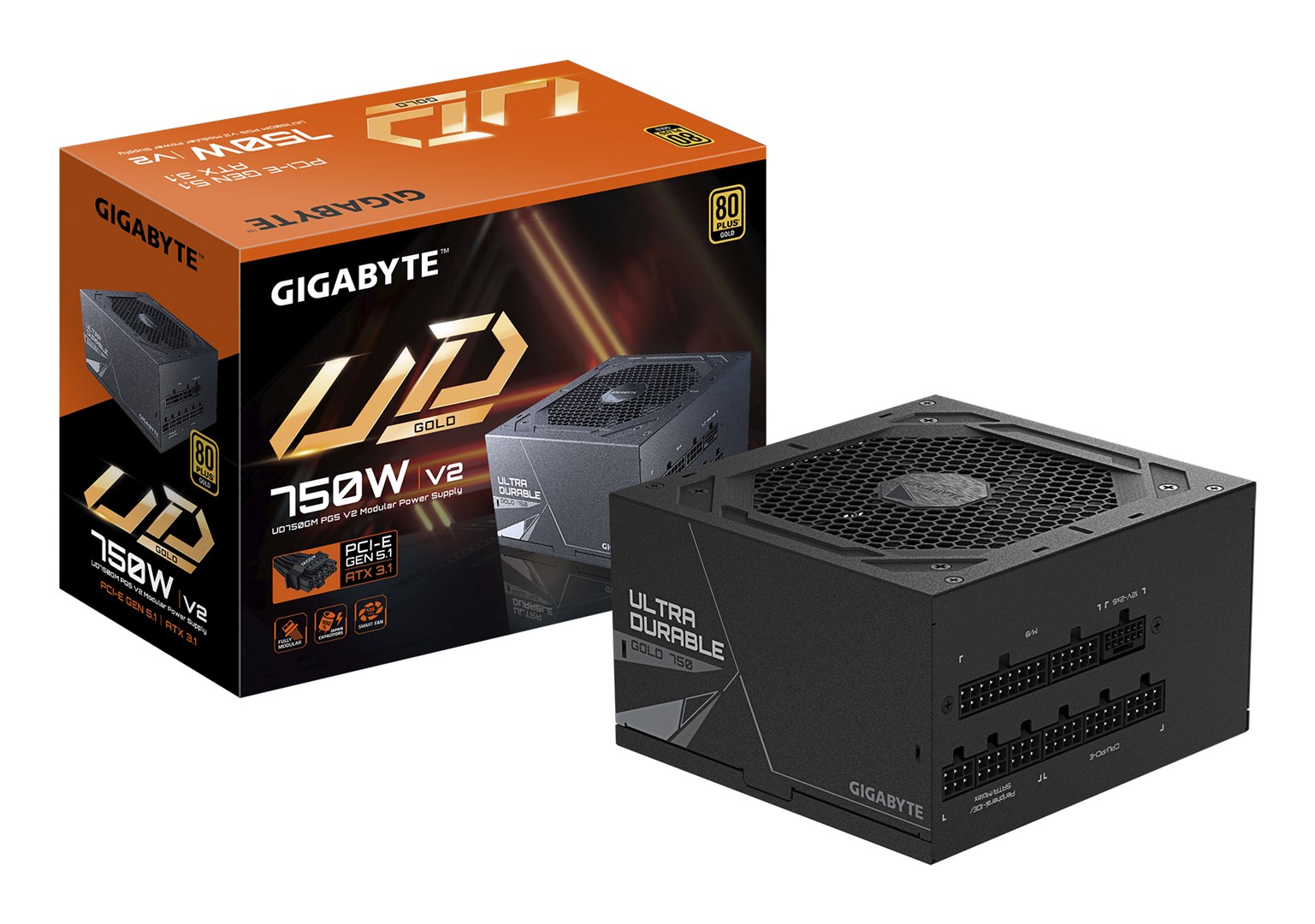 GIGABYTE  UD750GM PG5 V2 Power Supply
