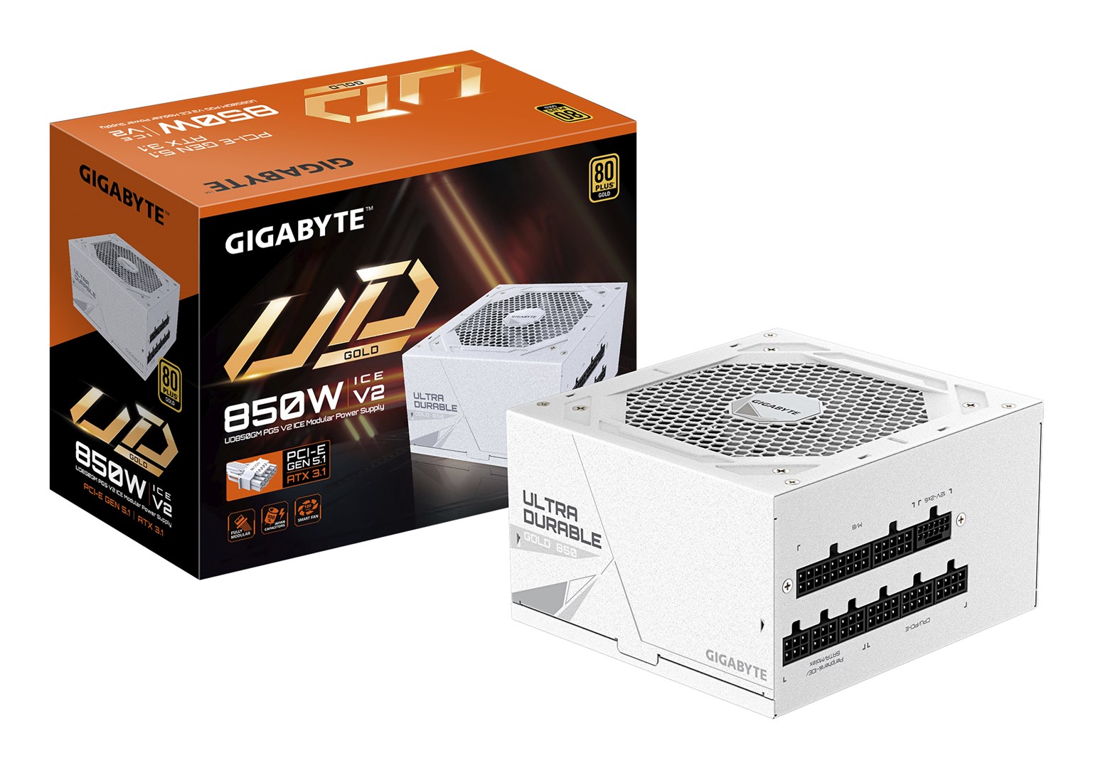 GIGABYTE  UD850GM PG5 V2 ICE Power
