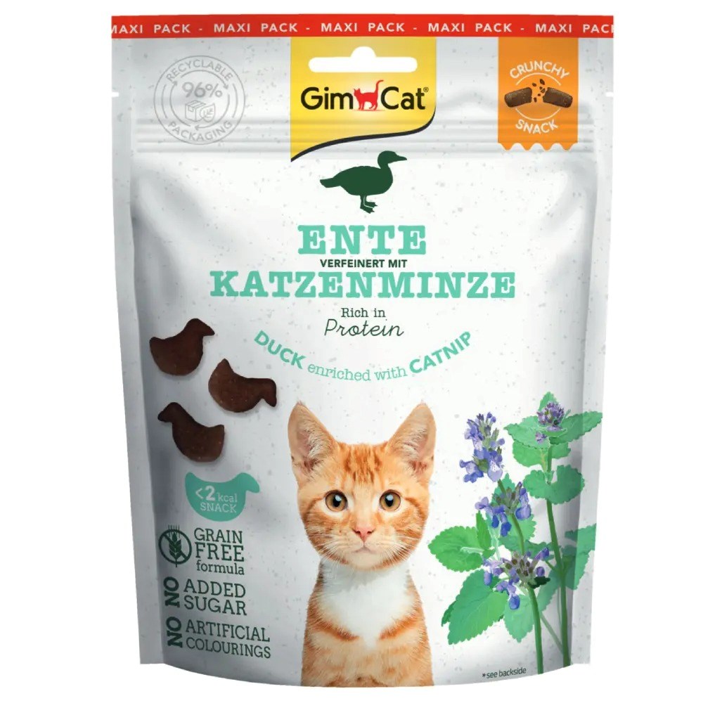 GimCat Crunchy Snacks Duck with Catnip