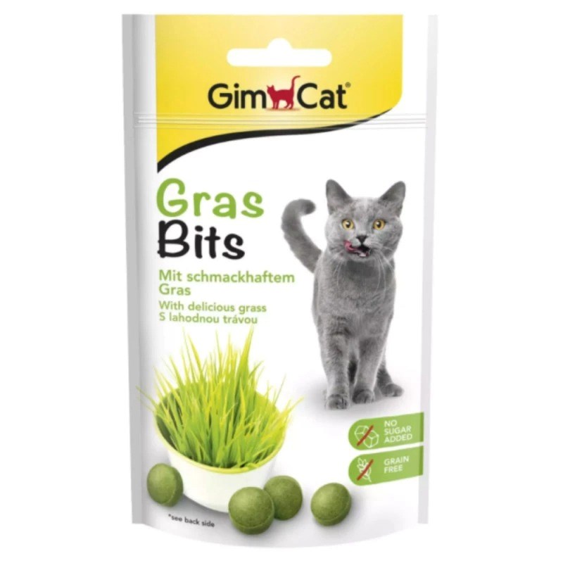 GimCat  GrasBits Crunchy Grass Bites –