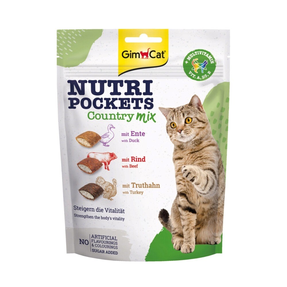 GimCat  Nutri Pockets Country mix –