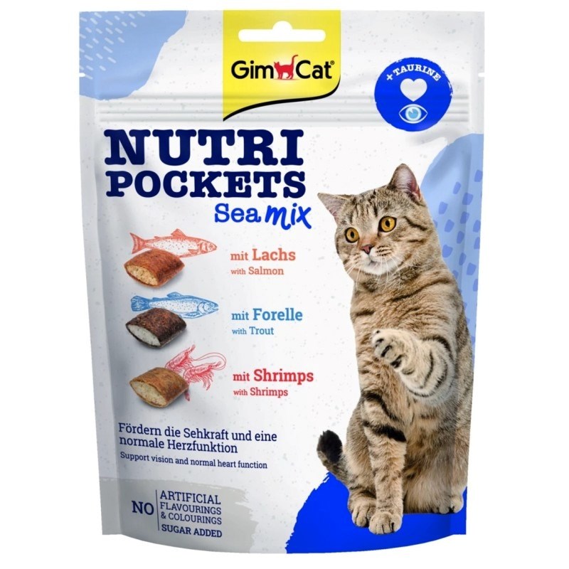 GimCat  Nutri Pockets Sea mix –
