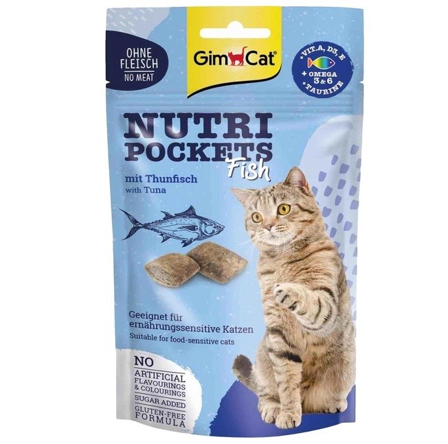 GimCat  Nutri pockets Tuna - cat