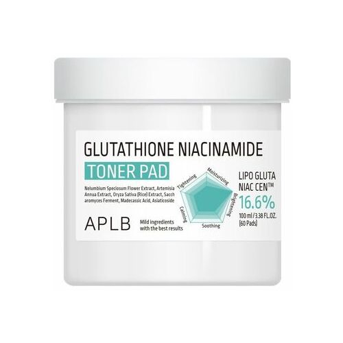 APLB Glutathione Niacinamide Toner Pad (