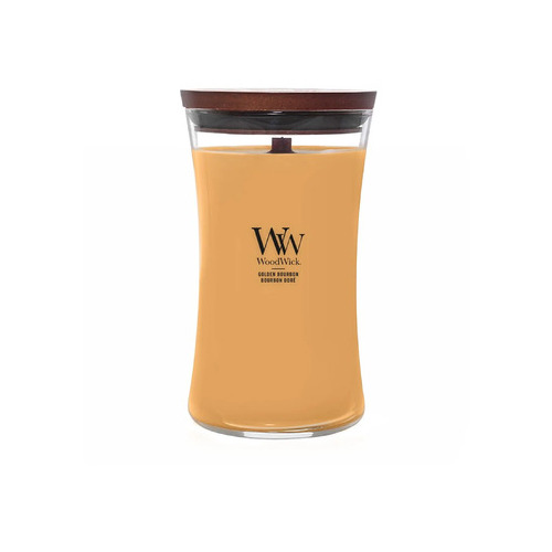 WoodWick Golden Bourbon Vase - scented