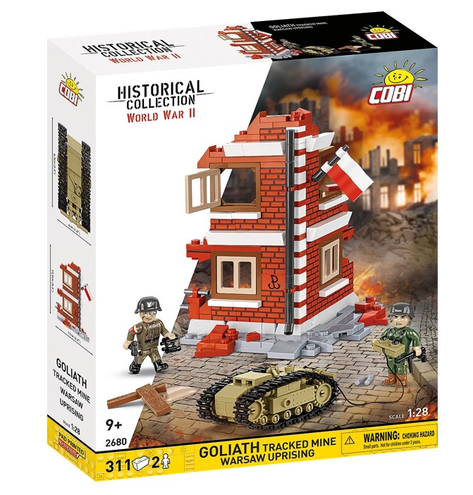 Cobi Klocki Goliath Tracked Mine Warsaw