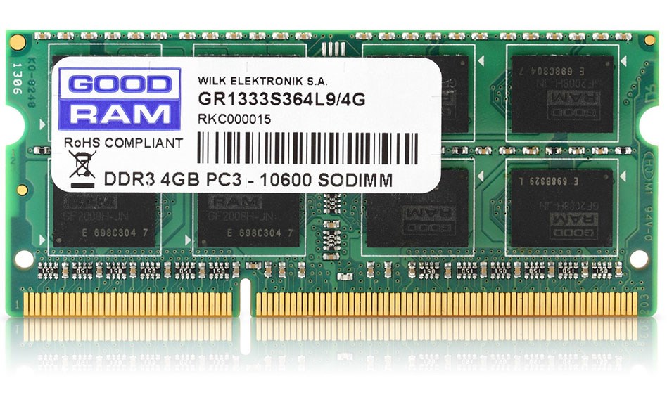 GOODRAM DDR3 SODIMM 4GB/1600 CL11 |
