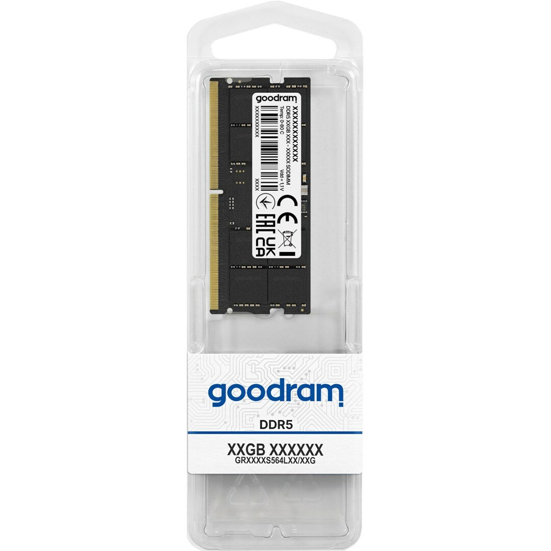 GOODRAM  Memory DDR5 SODIMM 16GB/4800 CL40