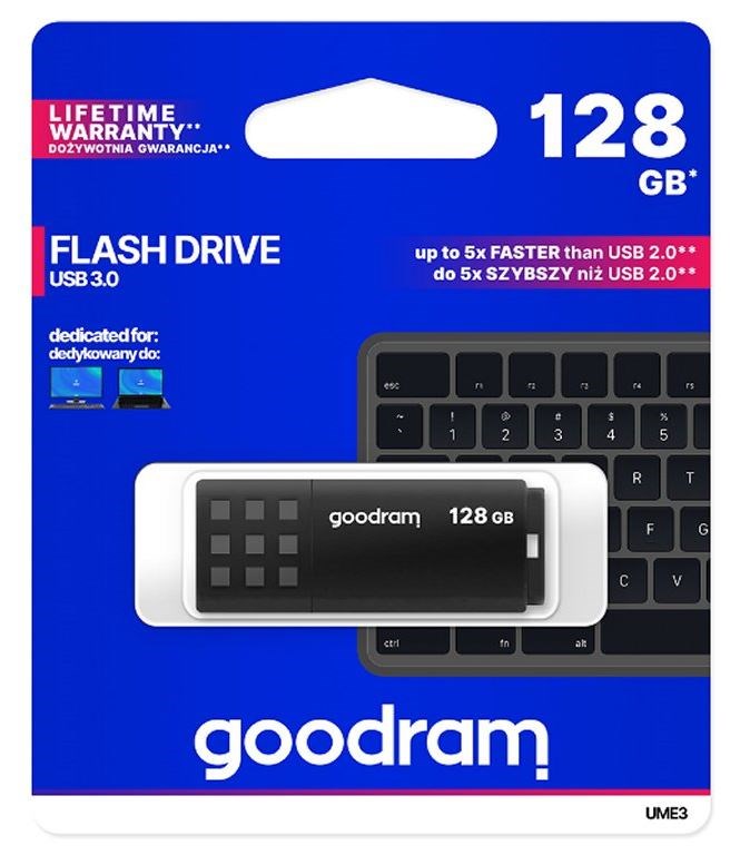 GOODRAM  Pendrive UME3 128GB USB 3