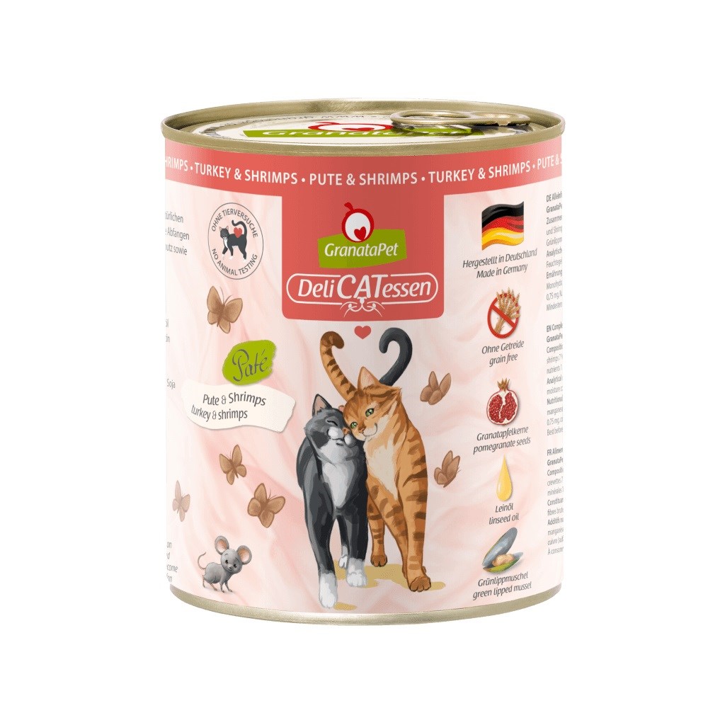 GranataPet  DeliCATessen Turkey and shrimps -