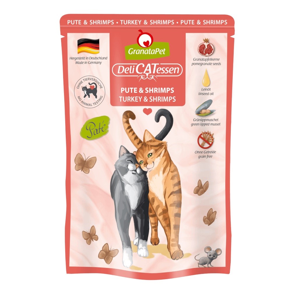 GranataPet  DeliCATessen Turkey and shrimps -