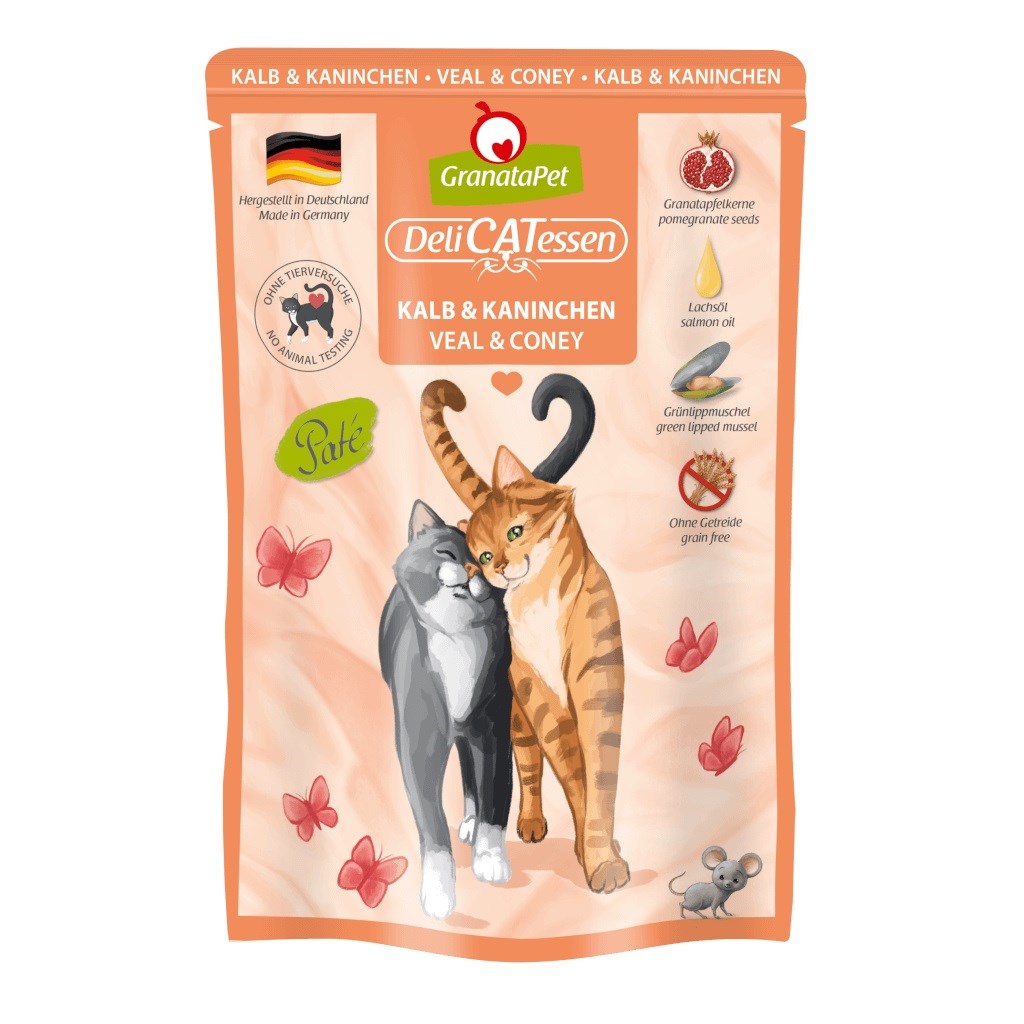 GranataPet  DeliCATessen Veal and coney -