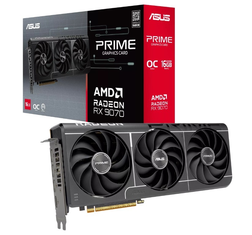 ASUS  Graphic Card RX 9070 PRIME