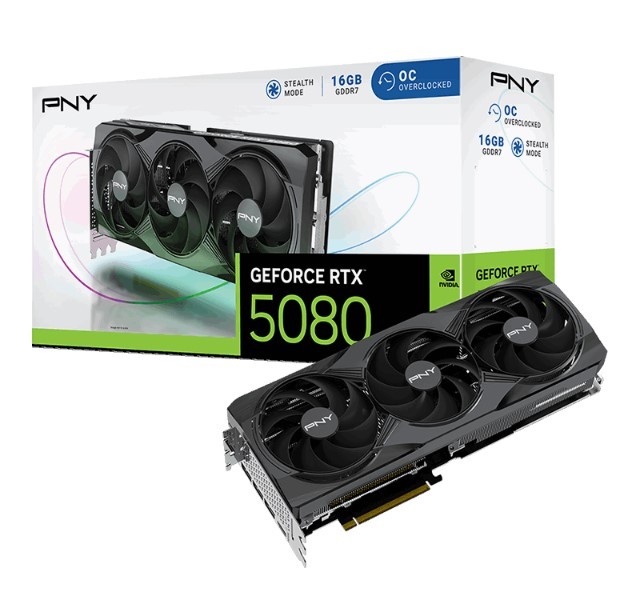 PNY Graphics card GeForce RTX5080 OC