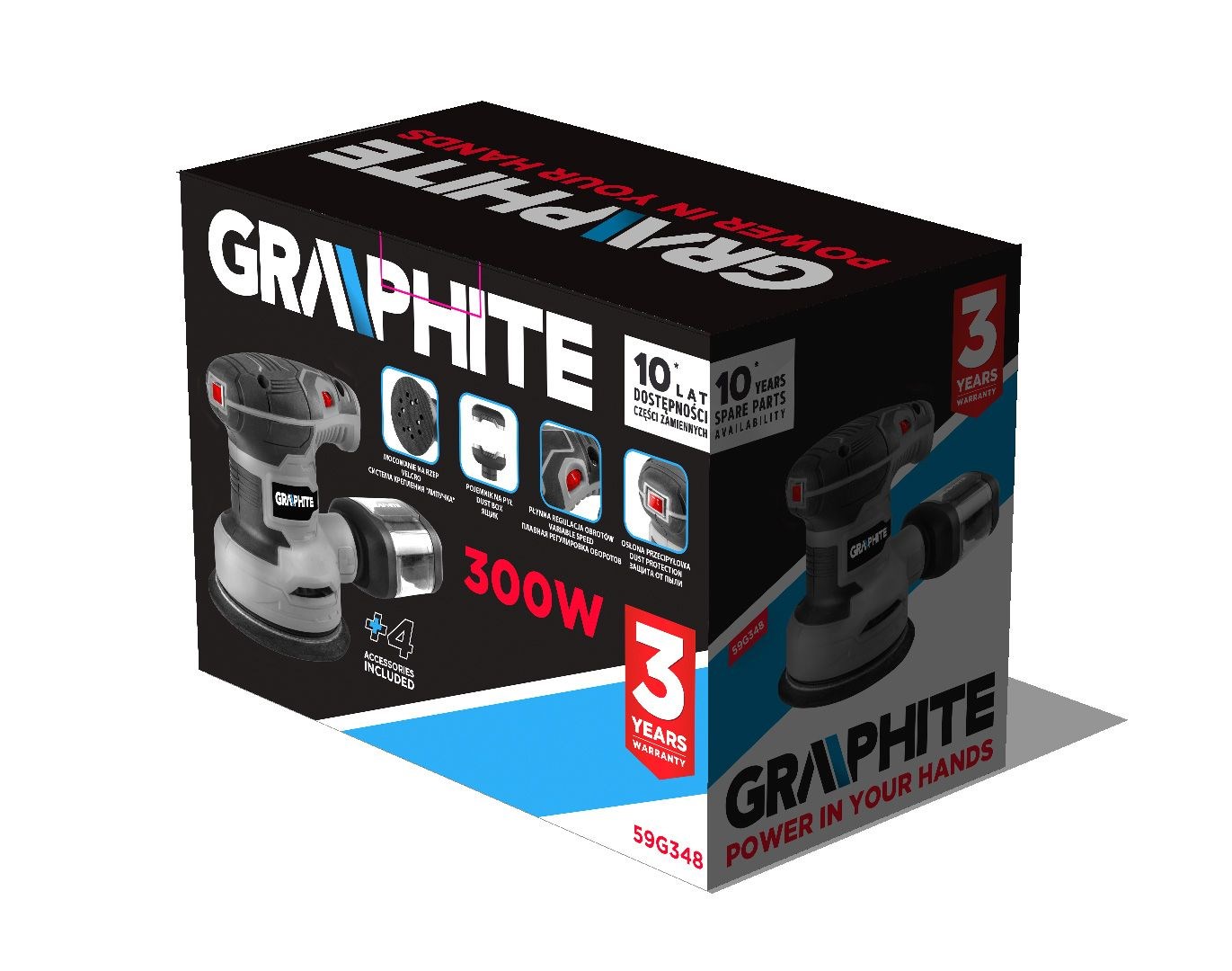 GRAPHITE 59G348 floor polisher/sander | 59G348