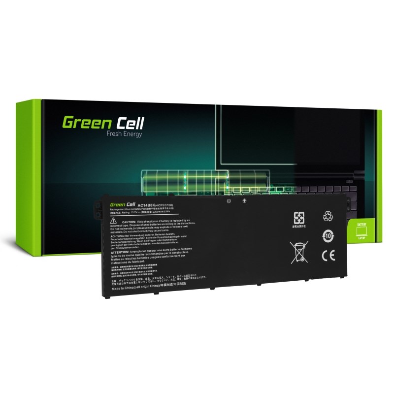GREEN CELL  AC72 laptop spare part