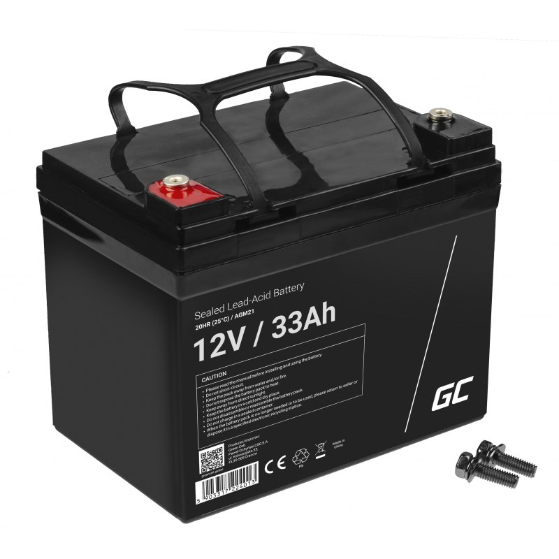 GREEN CELL  AGM 12V 33Ah |