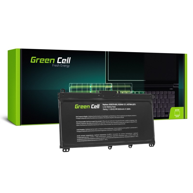 GREEN CELL  Battery HP Pavilion 15-CC