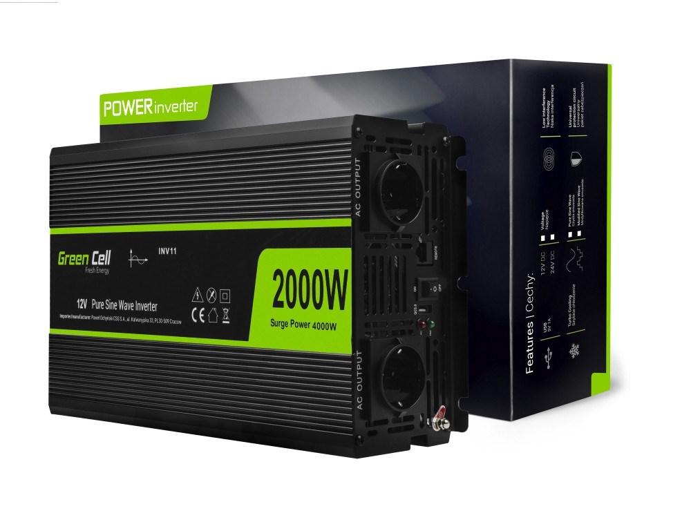 GREEN CELL  Converter 12V na 230V