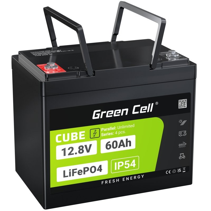 GREEN CELL LFPGC12V60AH UPS battery Lithium