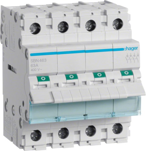 HAGER SBN463 circuit breaker 4 4