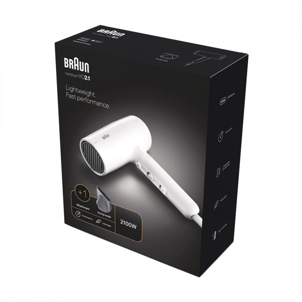 Braun  Hair dryer DC2000W HD210E |
