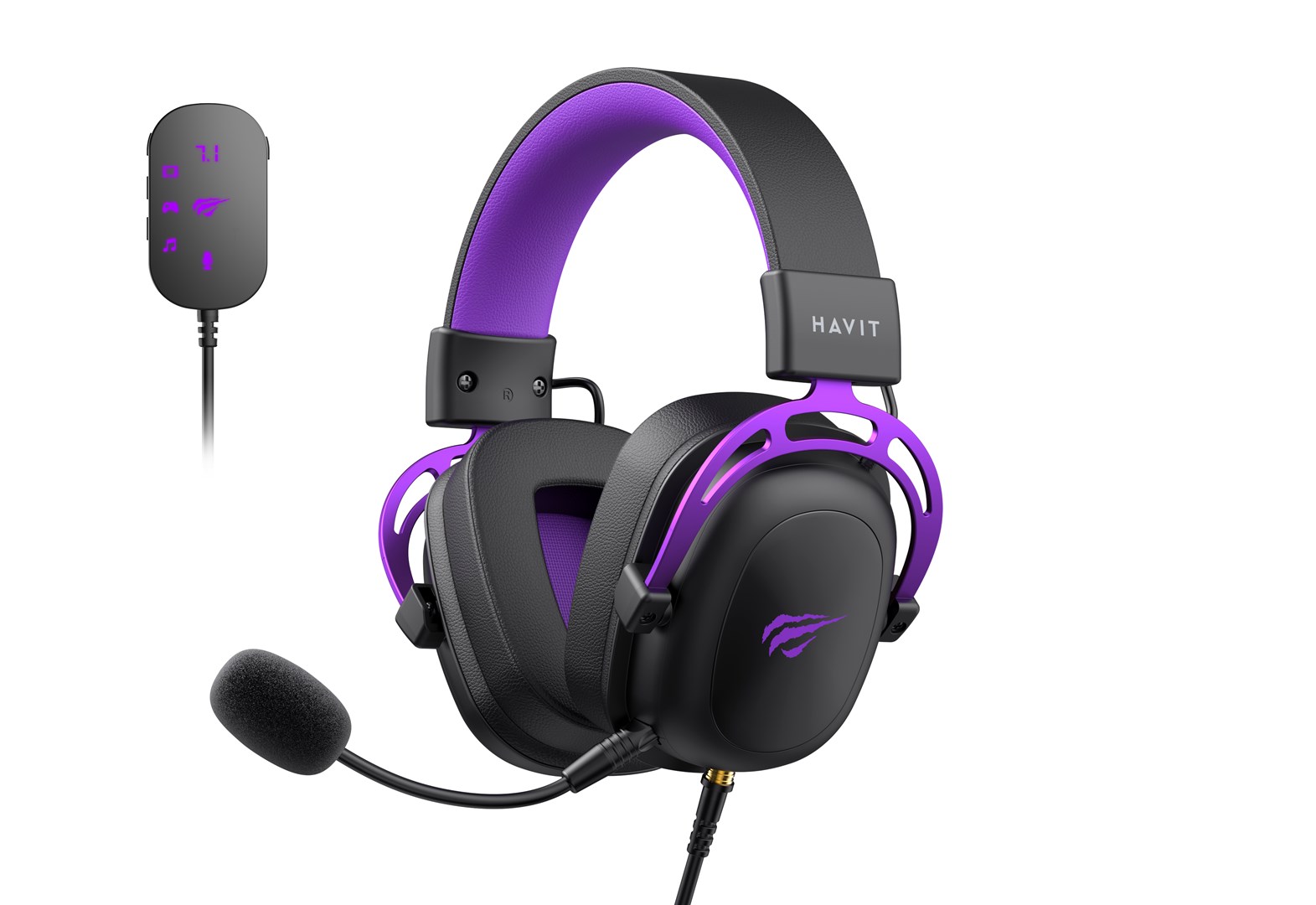 HAVIT  H2002C+U - gaming headphones (black
