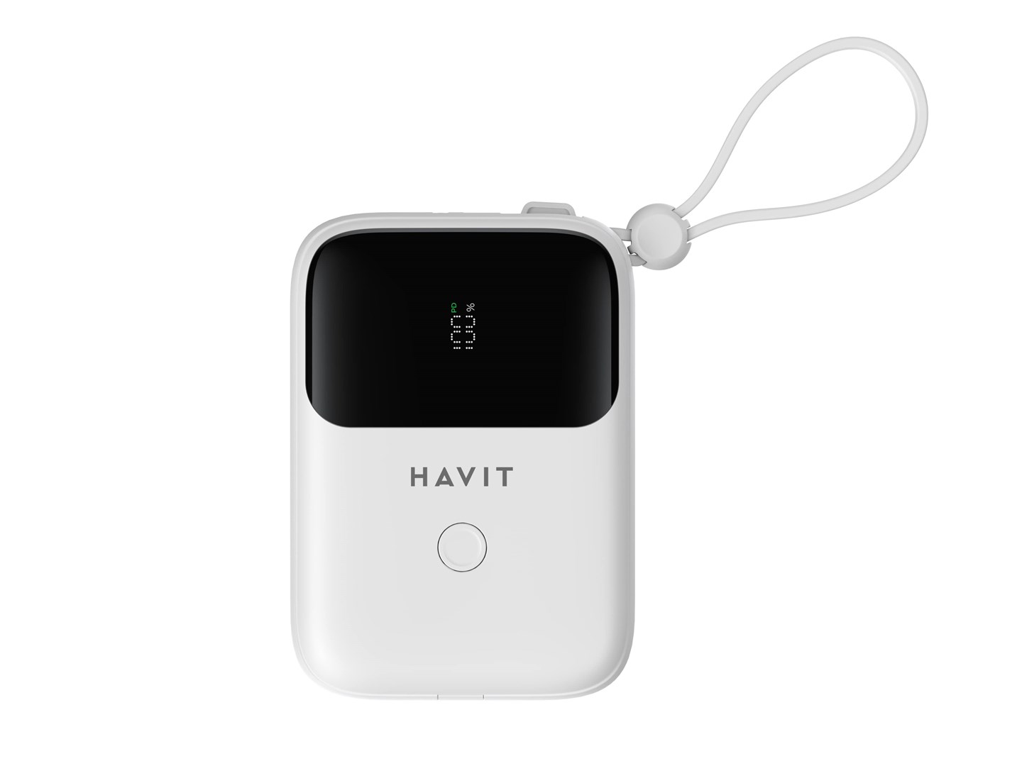 HAVIT PB5215 - 10000mAh Powerbank, white