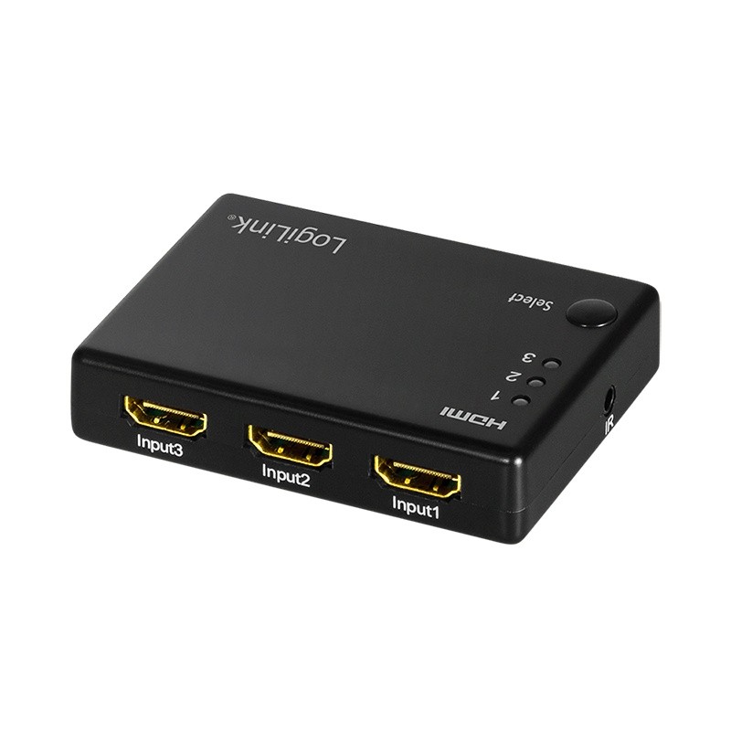 LogiLink  HDMI switch, 3x1-port 1080p/60Hz |
